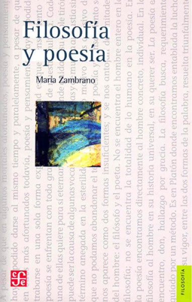 Filosofía y poesía | ZAMBRANO MARIA