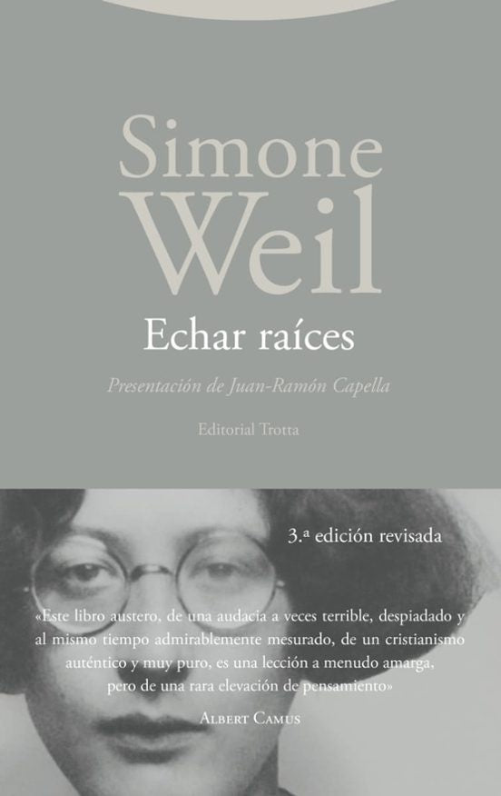 Echar raices | Simone Weil