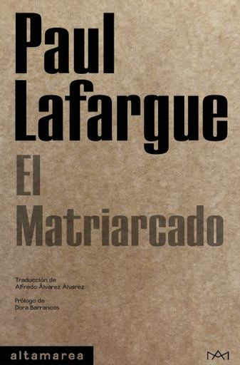 matriarcado, El | Paul Lafargue