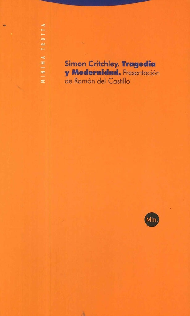 TRAGEDIA Y MODERNIDAD | SIMON CRITCHLEY