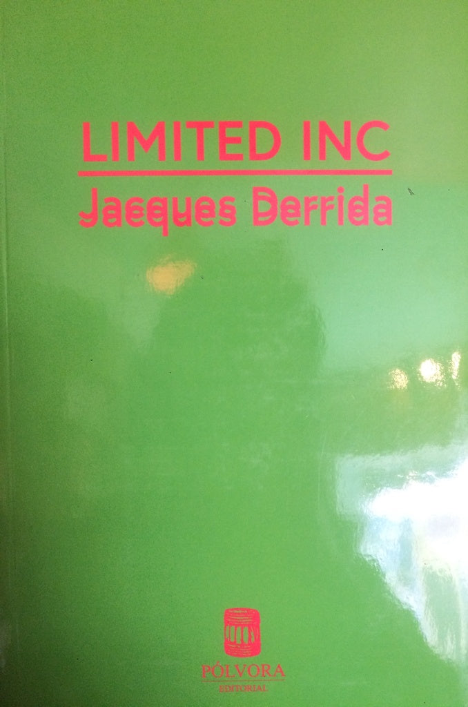 Limited Inc | Jacques Derrida