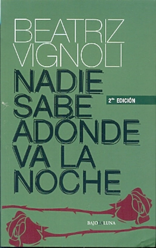 Nadie sabe adonde va la noche | BEATRIZ VIGNOLI