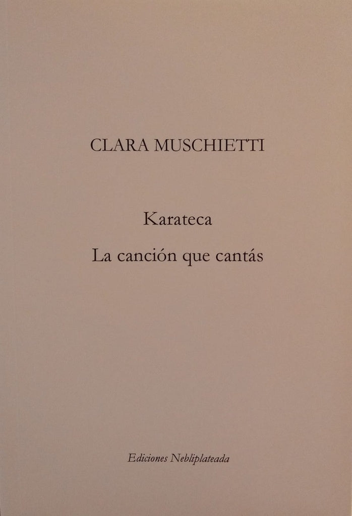 La canción que cantás | Clara Muschetti