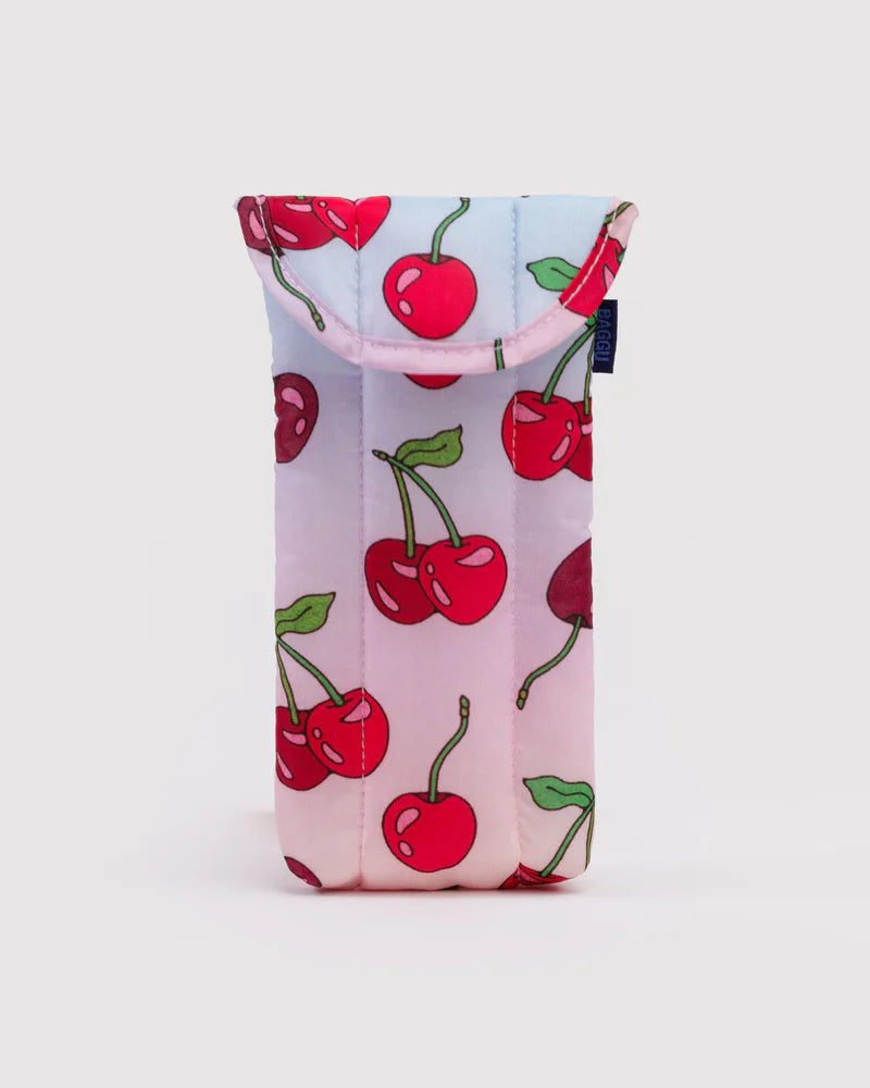 Puffy Glasses Sleeve - Cherries | Baggu