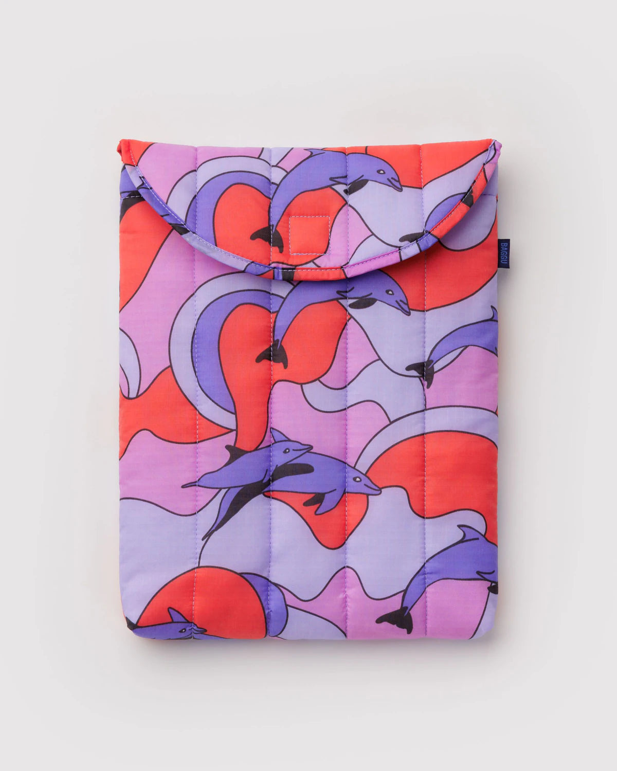 Puffy Laptop Sleeve 13"/14" - Dolphins | Baggu