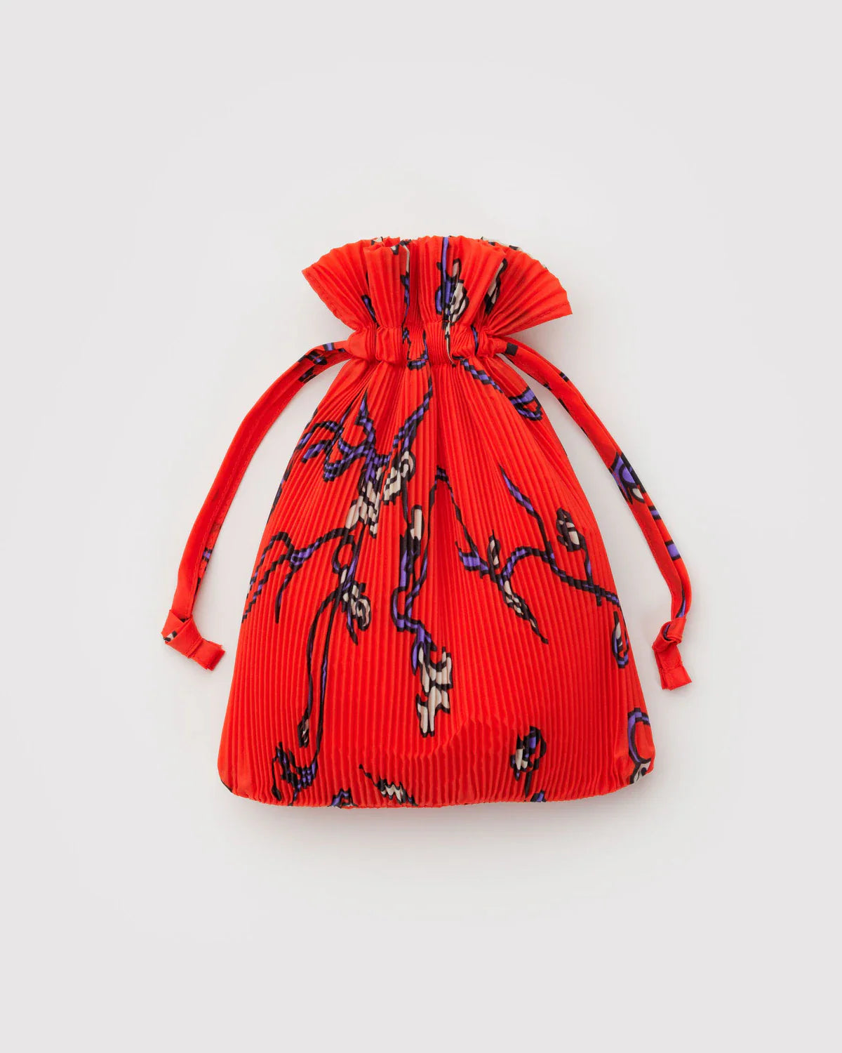 Pleated Baggu - Red Snapdragon | Baggu