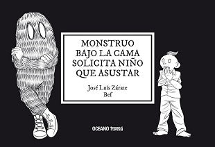 MONSTRUO BAJO LA CAMA SOLICITA NIÑO QUE ASUSTAR
