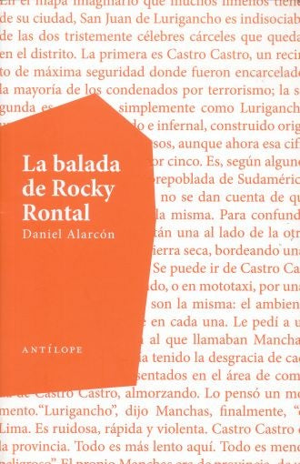 LA BALADA DE ROCKY RONTAL | DANIEL ALARCÓN
