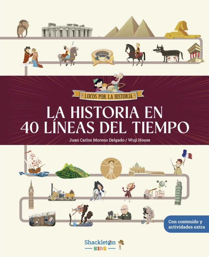 La historia en 40 líneas del tiempo | Juan Carlos Moreno Delgado