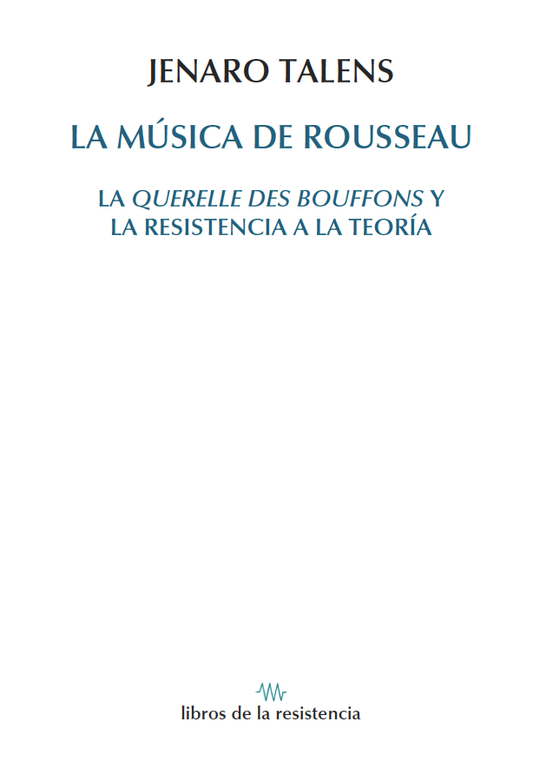 La música de Rousseau | Jenaro Talens