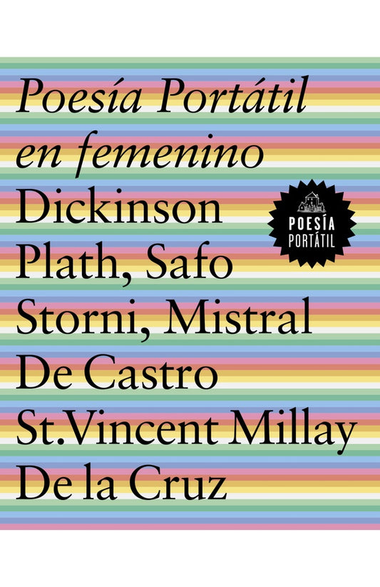 POESIA PORTATIL EN FEMENINO 2024 | Emily/de Castro  Rosalía/Plath  Sylvia Dickinson