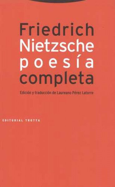 POESIA COMPLETA (1869 - 1888) | NIETZSCHE FRIEDRICH