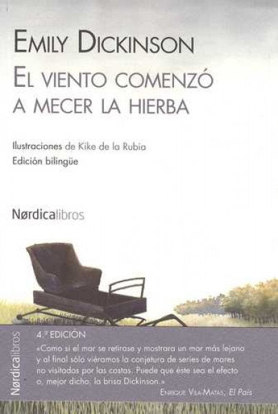 EL VIENTO COMENZÓ A MECER LA HIERBA | Emily Dickinson