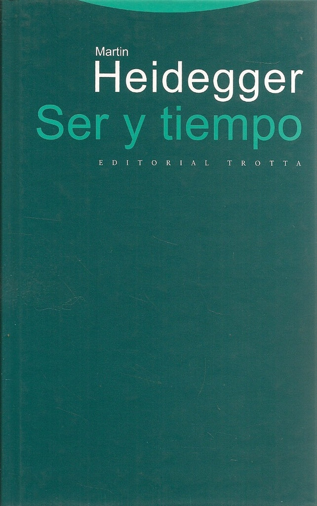 SER Y TIEMPO | HEIDEGGER MARTIN