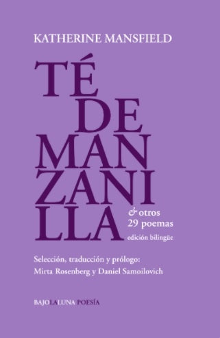 Té de Manzanilla | KATHERINE MANSFIELD