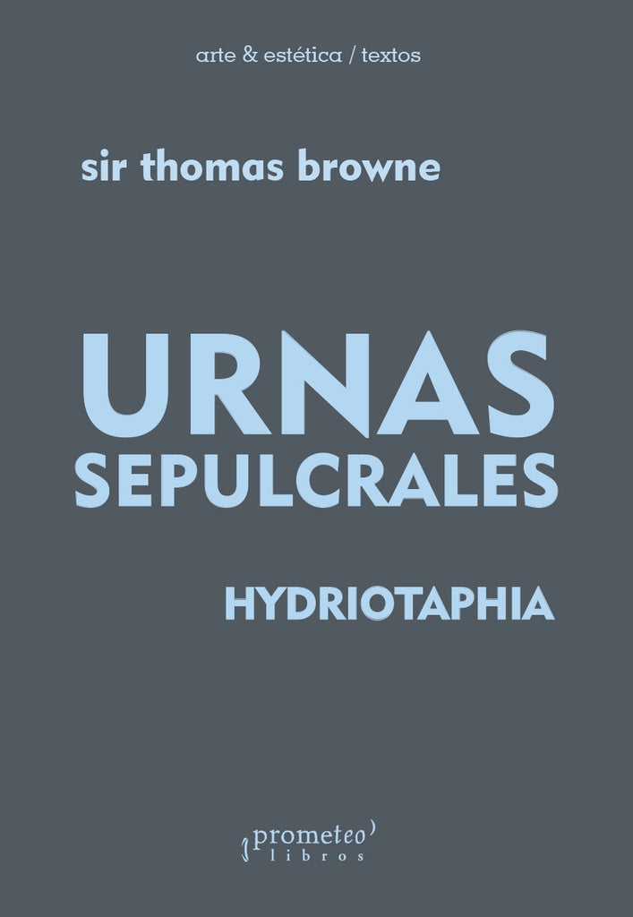 Urnas Sepulcrales | Thomas Browne Browne