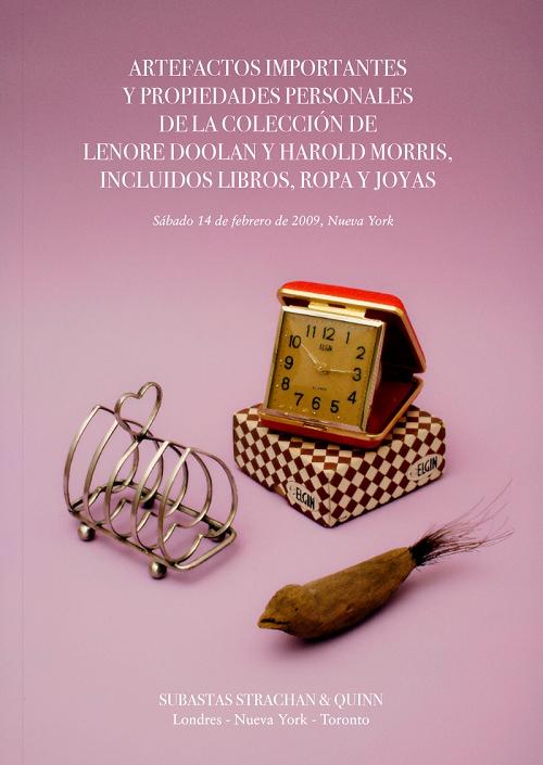Artefactos importantes y propiedades personales de la colección de Leonore Doolan y Harold Morris, i | Leanne Shapton