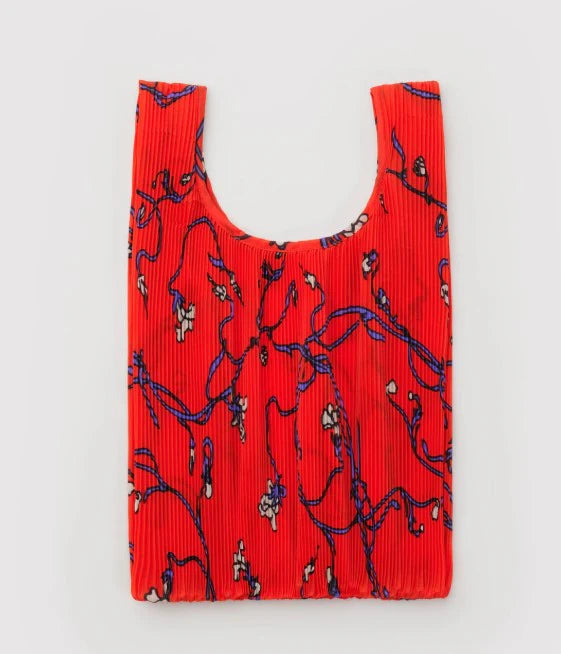 Pleated Baggu - Red Snapdragon | Baggu