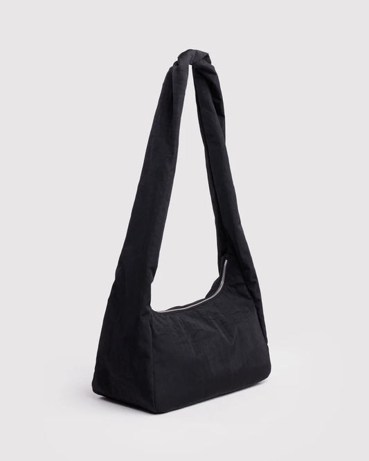 Small Nylon Meringue Bag - Black | Baggu